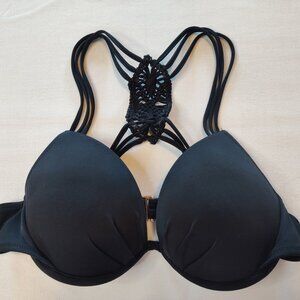 Victoria Secret Black String Bra 32B